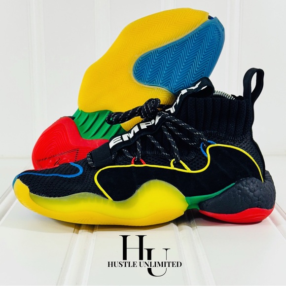 adidas Other - Adidas Pharrell Williams Crazy BYW LVL ‘Gratitude Empathy’ HU Sneakers Men’s 7